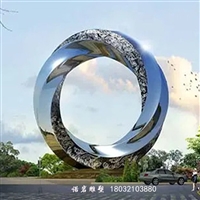 集安市小區圓形不銹鋼雕塑加工廠