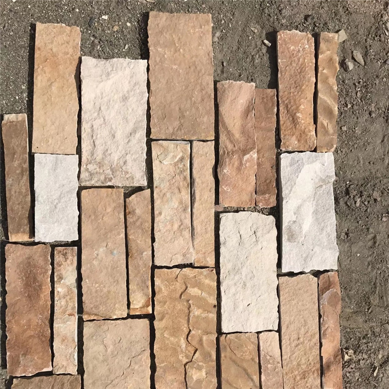 东丽不规则文化石  虎皮石乱石墙