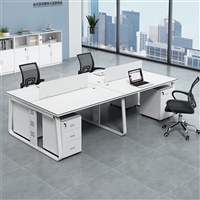办公桌椅组合 电脑桌2/4/6人 屏风工位板式桌 诺吉美 源头工厂