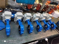 供应D971X-16P 对夹式电动软密封蝶阀DN100DN150DN200 D971X-10