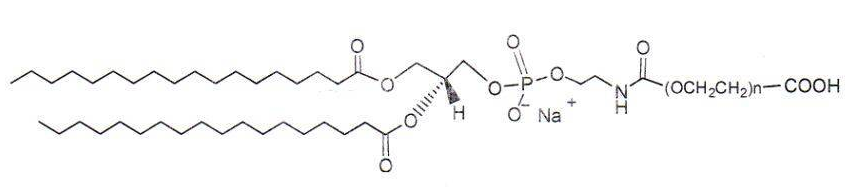 DSPE-PEG-COOH DSPE-PEG-Acid 1403744-37-5 磷脂-聚乙二醇-羧基修饰性PEG供应