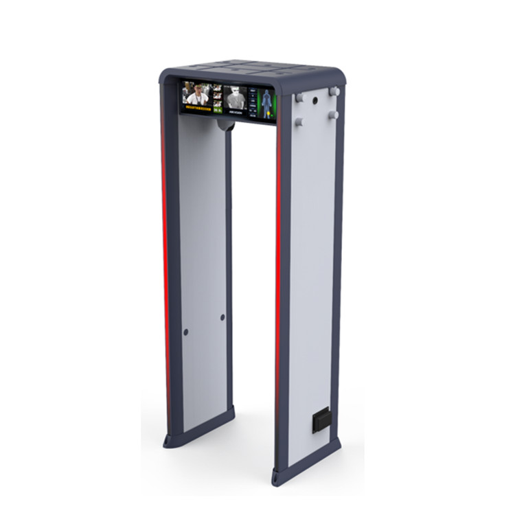 isd-smg533m2ct-i 海康威视双29寸屏人体测温安检门_深圳市杰智通科技