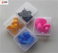 成人游泳防水耳塞、柔软硅胶塞盒装可印LOGO支持定制