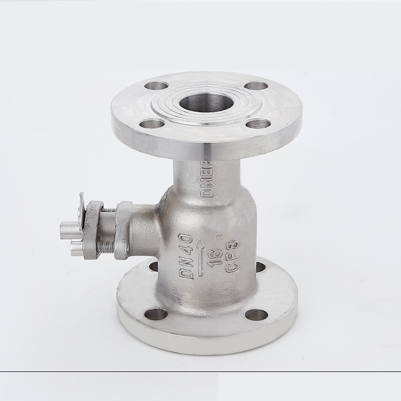 q41ppl-16c法兰铸钢高温球阀 pq41m-16c/25c手动一体式球形排污阀
