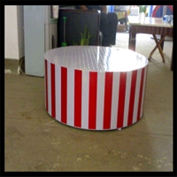 巡逻岗台 小区保安形象站岗台 单层双层 移动站岗台