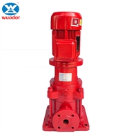 惠沃德40LG12-15X6高层建筑增压多级泵 立式管道离心泵5.5kw消防泵