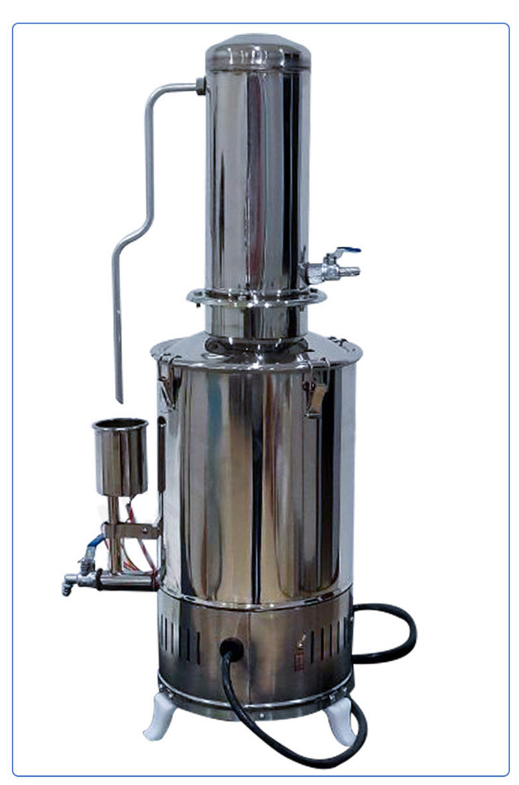 tz1020405060不锈钢塔式蒸汽重蒸馏水器蒸馏水机蒸馏器厂家