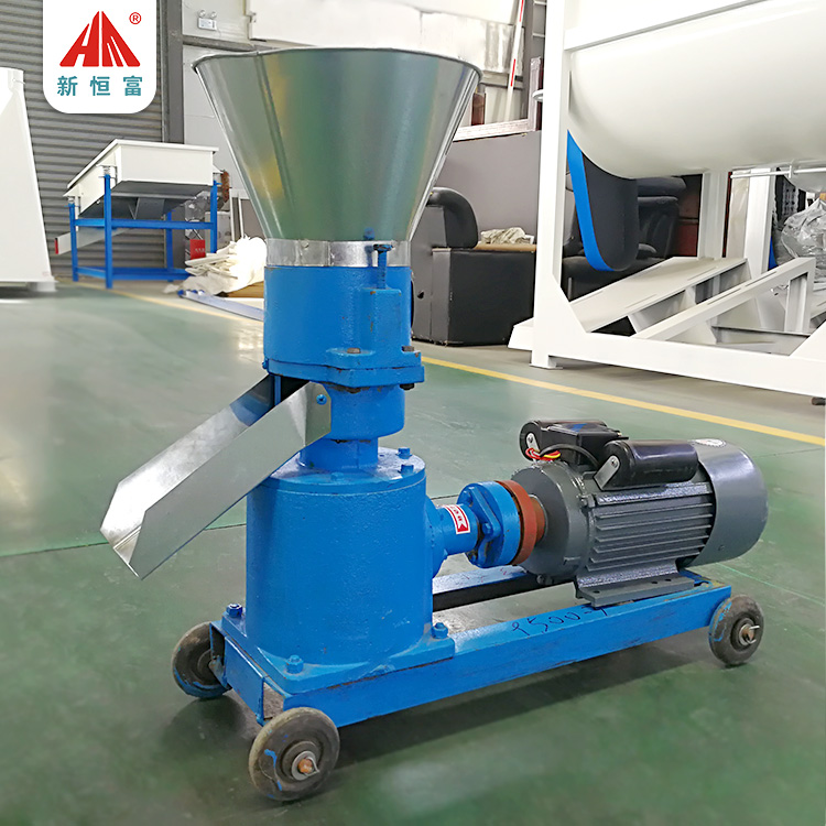 恒富机械鸡用饲料颗粒机 养殖户饲料平模机