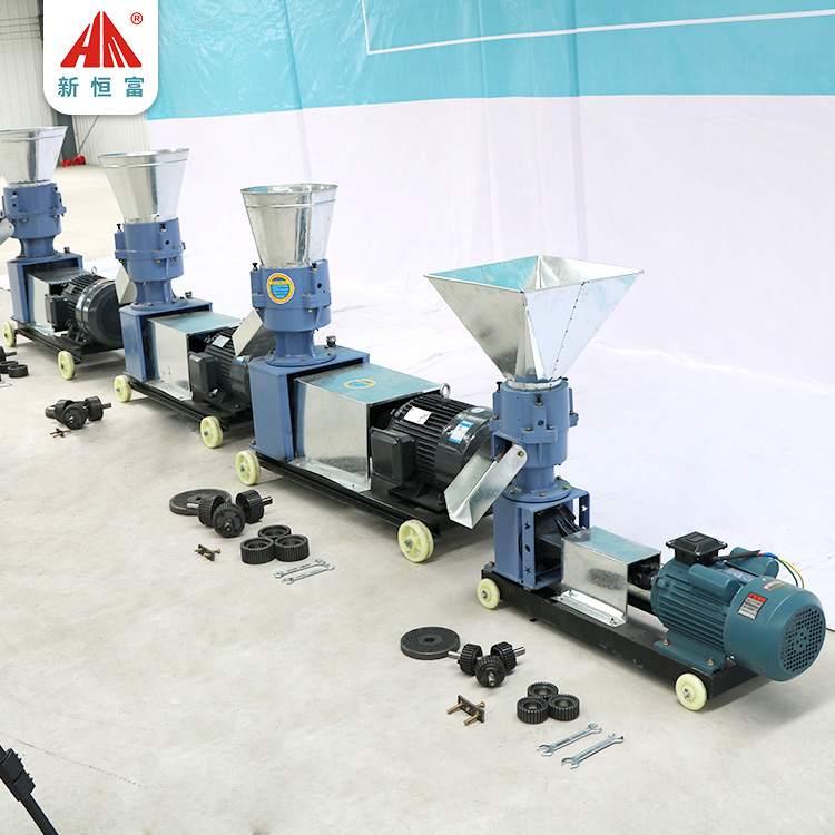 恒富大小可选择饲料颗粒机 鱼虾饲料制粒机