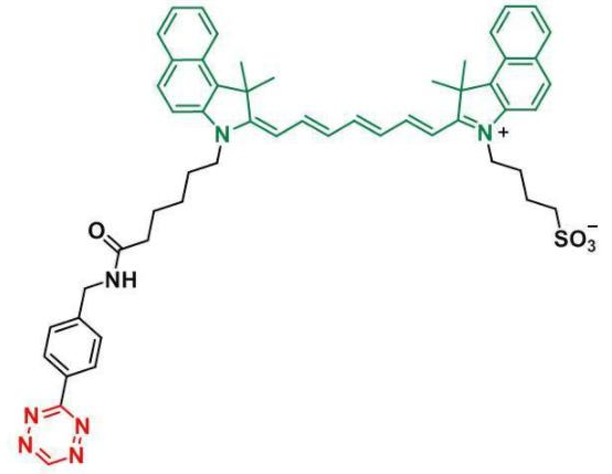 Tetrazine-ICG 四嗪修饰吲哚菁绿ICG-Tetrazine/ICG-TZ