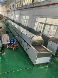 重诚机械高压喷淋清洗线 通过式高压喷淋清洗机 喷淋清设备