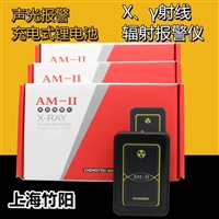 竹阳AM-II射线辐射剂量报警仪 Xγ射线检测声光报警锂电池充电