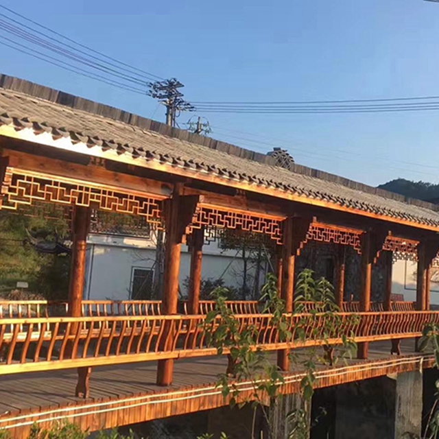 中式铝挂落批发 铝合金门楣挂落 铝合金挂落角花