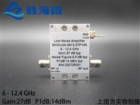 6-12.4GHz 27dB 14dBm SMA ϵ(sh)4.5dB lŴ