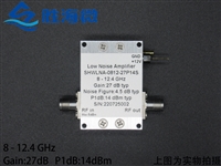 8-12.4GHz 27dB 14dBm SMA ϵ(sh)4.5dB XεŴ