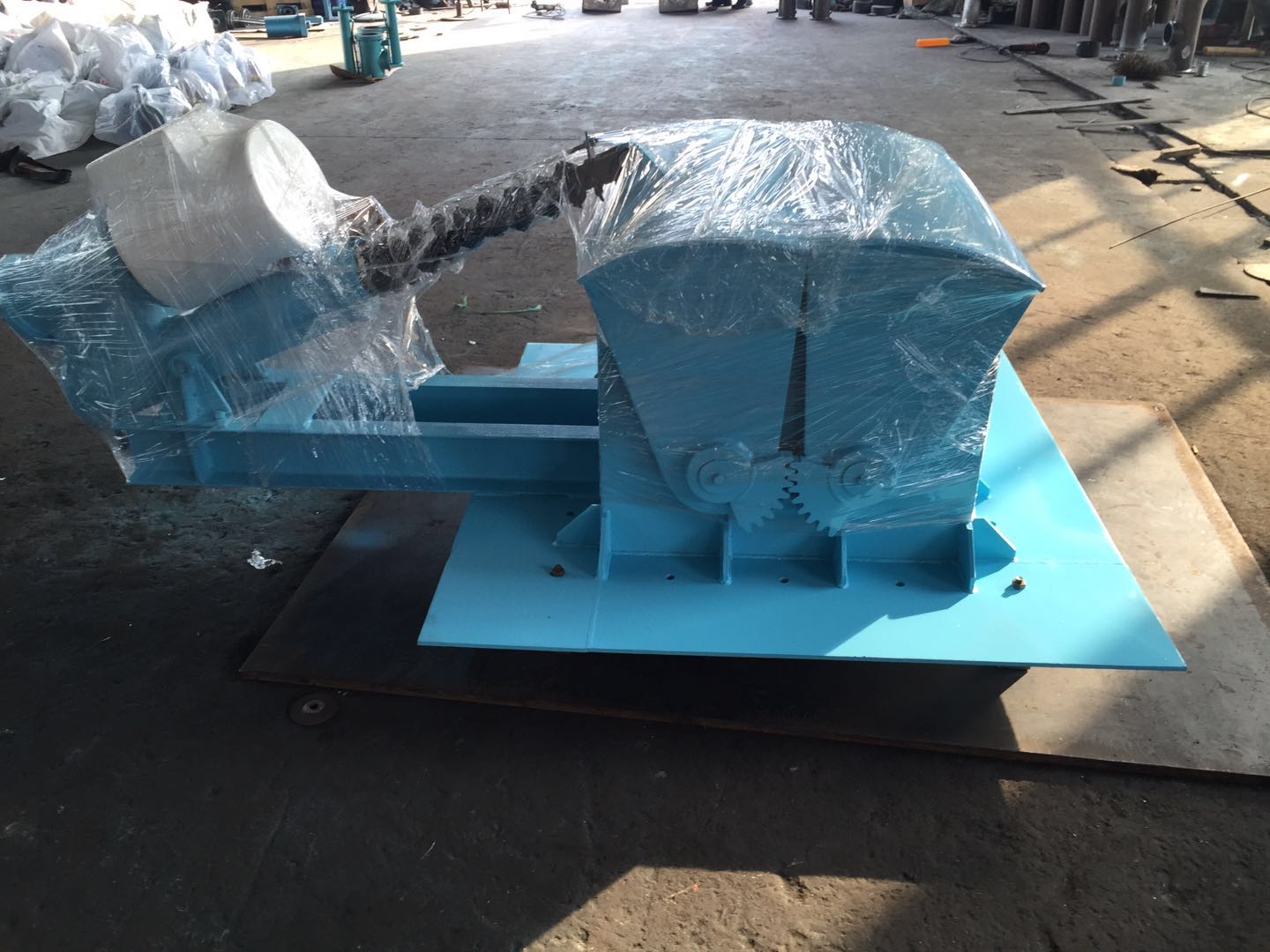 电液动三通分料器 600*600方口三通分料器 扇形三通挡板阀