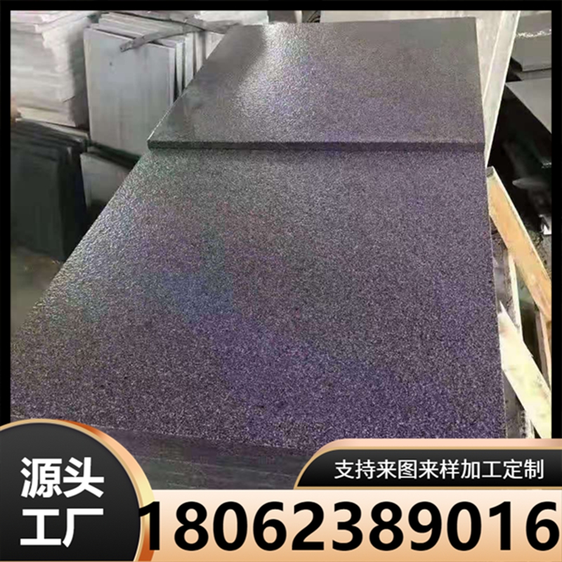 芝麻黑厂家直供黑色花岗岩 钟山青 章丘黑荔枝面地铺