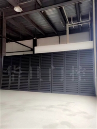 安徽华旦-变电站折板式消声百叶窗-实体生产厂家