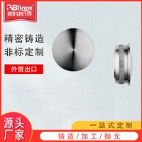 304不锈钢楼梯配件 端盖管帽 楼梯扶手管封口盖 建筑五金配件