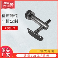 304/316不锈钢楼梯扶手栏杆玻璃托架景区别墅工程配件非标定制