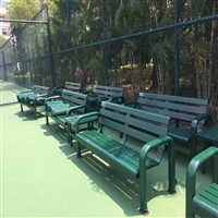 户外休息座椅 铝合金运动员休闲椅 园林设施 龙泰体育