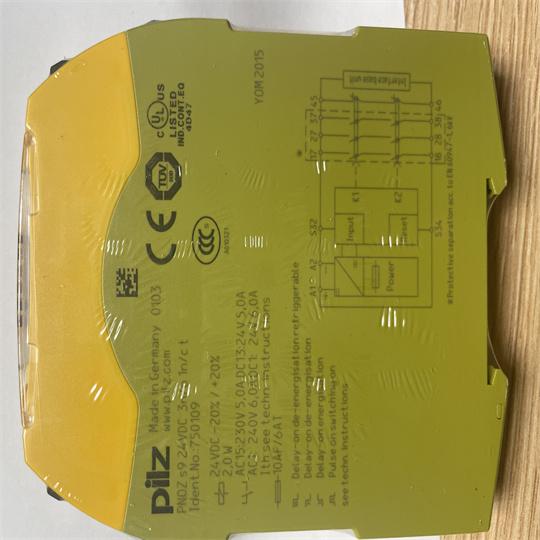 PILZ安全继电器使用手册772100