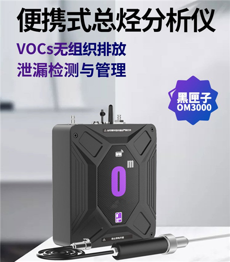 青岛新业OM系列 便携式氢火焰离子化检测仪 FID非甲烷总烃分析仪 FID原理VOC检测仪