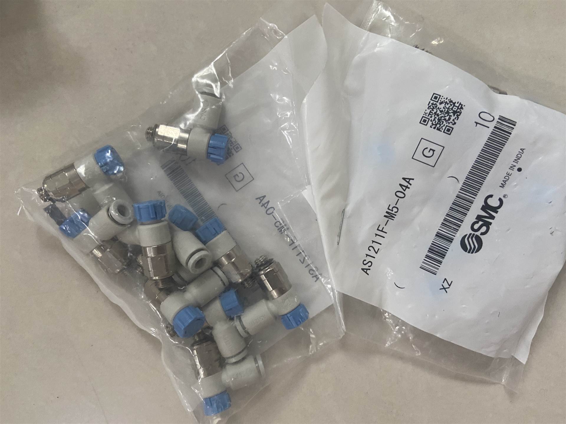 介绍SMC节流阀ASP630F-04-12S连接方式