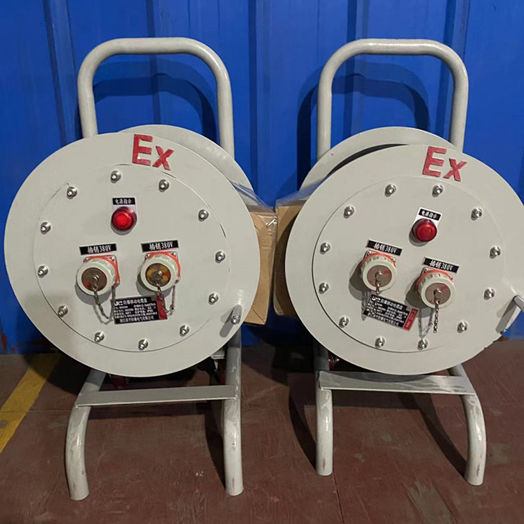 32a100米防爆电缆盘 手推车移动防爆拖线盘 bdg58系列厂家图片_高清图