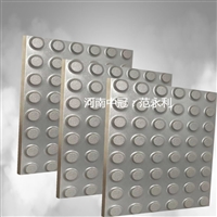 铁路换乘中心之牌规划建设-20厚站台全瓷盲道砖新梦想