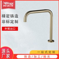 定制双孔水龙头 304/316L不锈钢欧式面盆浴室柜分体式冷热龙头