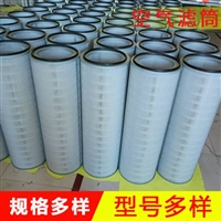 空气滤芯厂家 机械抛丸机空气粉末回收 滤筒异性除尘滤筒