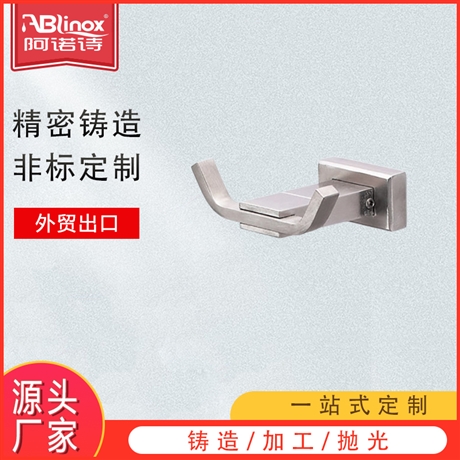 批发不锈钢单杆双杆毛巾架浴室卫生间酒店工程304不锈钢毛巾架