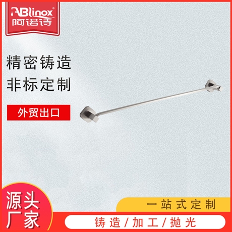  304不锈钢浴巾架酒店工程加厚毛巾架浴室厕所收纳架