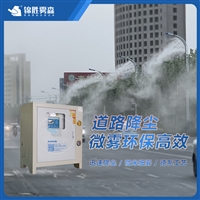 路灯杆喷雾除霾降尘 城市空气净化设备 环保干雾抑尘厂家 锦胜雾森JS-kv105雾化主机