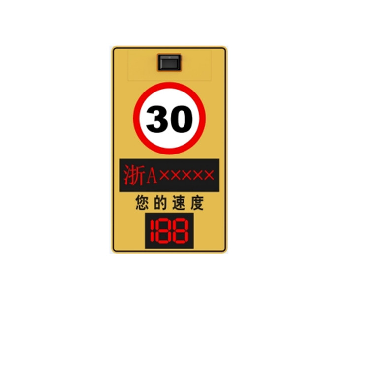 CSTXP-2-A2-D-LS-1 海康威视雷视车牌车速显示屏 测速距离100米