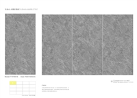 亮光通体大理石瓷砖 瓷砖大板生产厂家 750x1500大板瓷砖 灰色通体大理石瓷砖