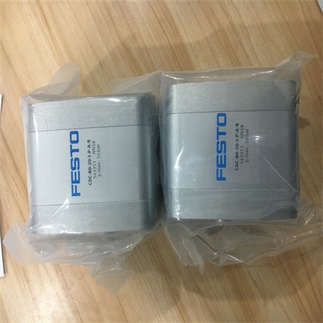 费斯托紧凑型扁平气缸的参数表