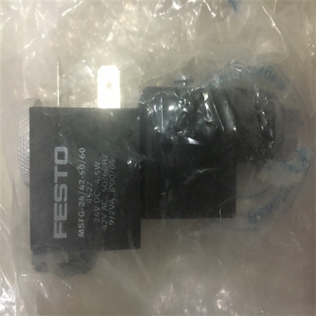 费斯托FESTO电磁线圈VACF-B-K1-1-5-EX4-M常见故障