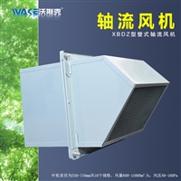 上海玻璃钢材质11000 风量方形风机  百叶窗排风扇