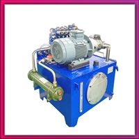 PLC控制的液压动力滑台系统 非标液压系统定制