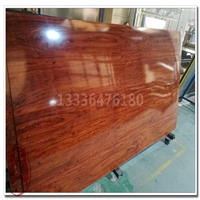 304不锈钢木纹转印板 橡木松木橱柜金属仿木纹覆膜装饰板