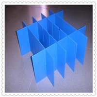 正元供应蓝色pp发泡板 发泡板隔板