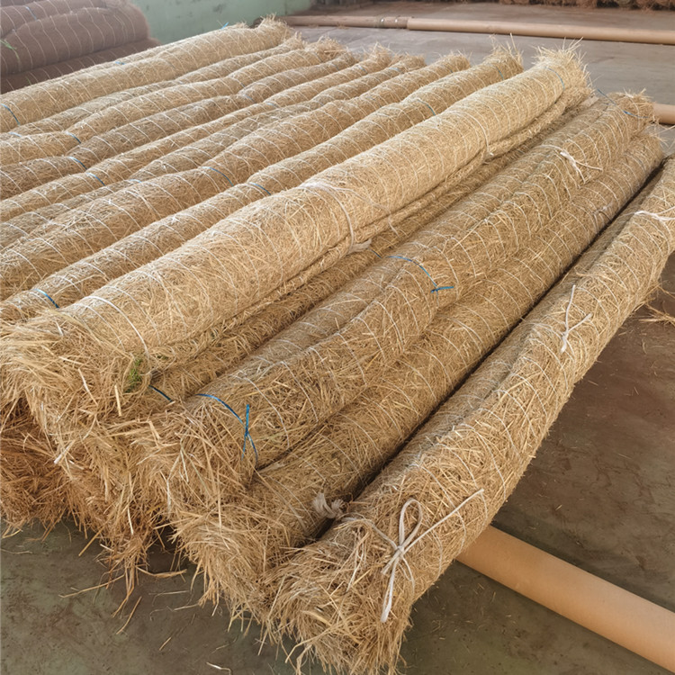 秸秆草毯的材质