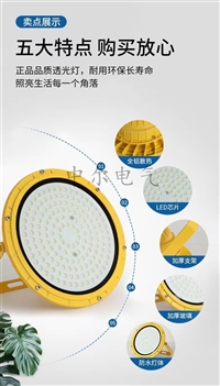 亚明同款防爆泛光灯LED 加油站应急灯50W70W100W 化工厂防腐隔爆灯