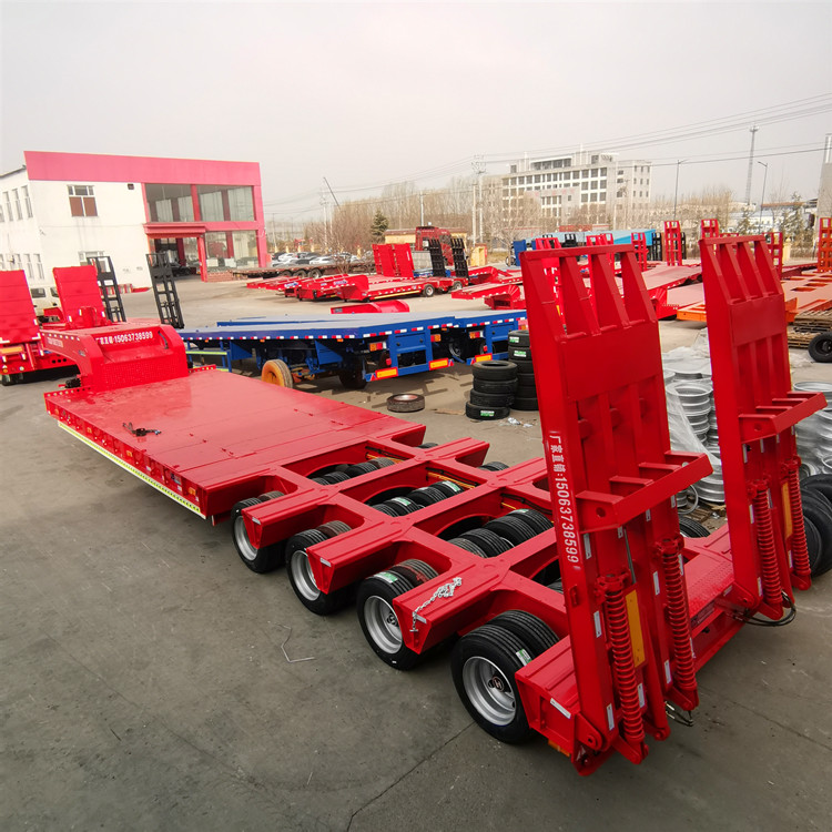 25r20 16pr轮胎规格红色,黄色车体颜色低地板挂车种类是加工定制山东