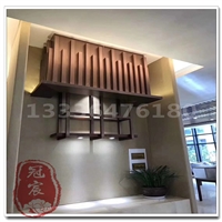 酒店大堂不锈钢发光酒柜 拉丝黄钛金不锈钢发光酒柜多少钱一方