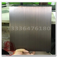 甘肃 304拉丝黄古铜镀黑不锈钢板 201不锈钢仿铜板定做