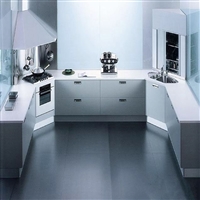 不锈钢厨柜 L型整体橱柜 现代简约开放嵌入式 厨房装修柜子灶台柜