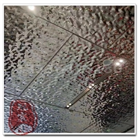 3D不锈钢装饰板水波纹菱形马赛克花纹板酒吧KTV酒店天花墙面饰板